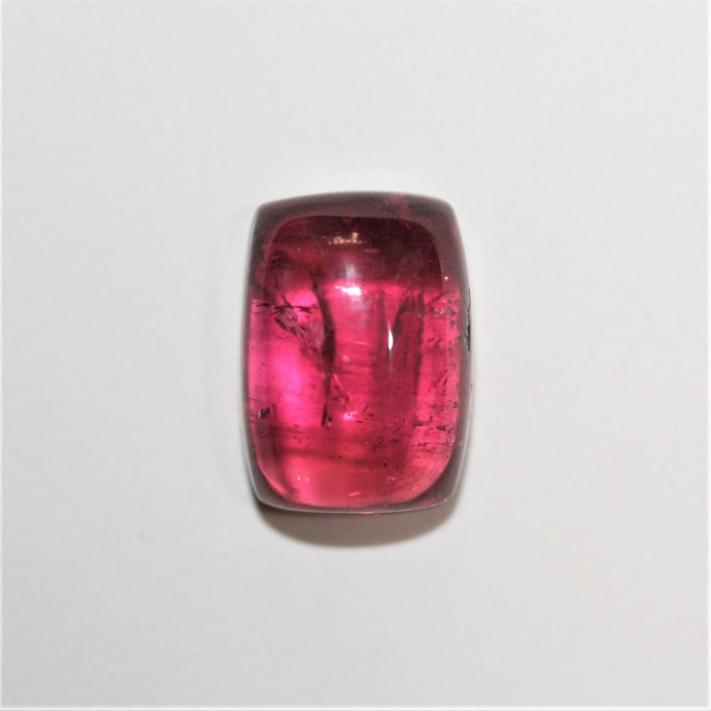 Pink Tourmaline Smooth Rectangular Cabochon 11.4x8.2mm. (5.27ct.)