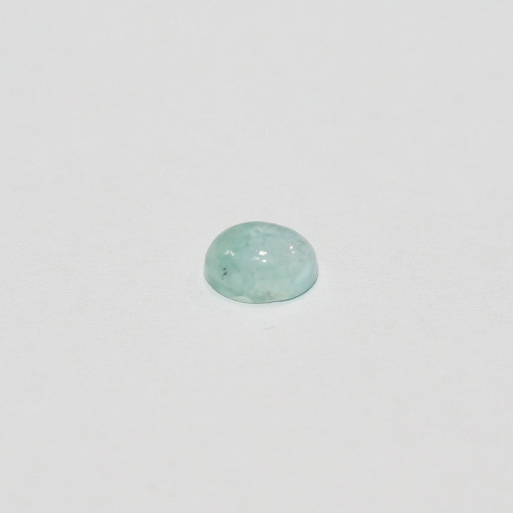 Lote de 15 cabujones ovalados de Larimar de 7 x 5 mm. (15 uds.).