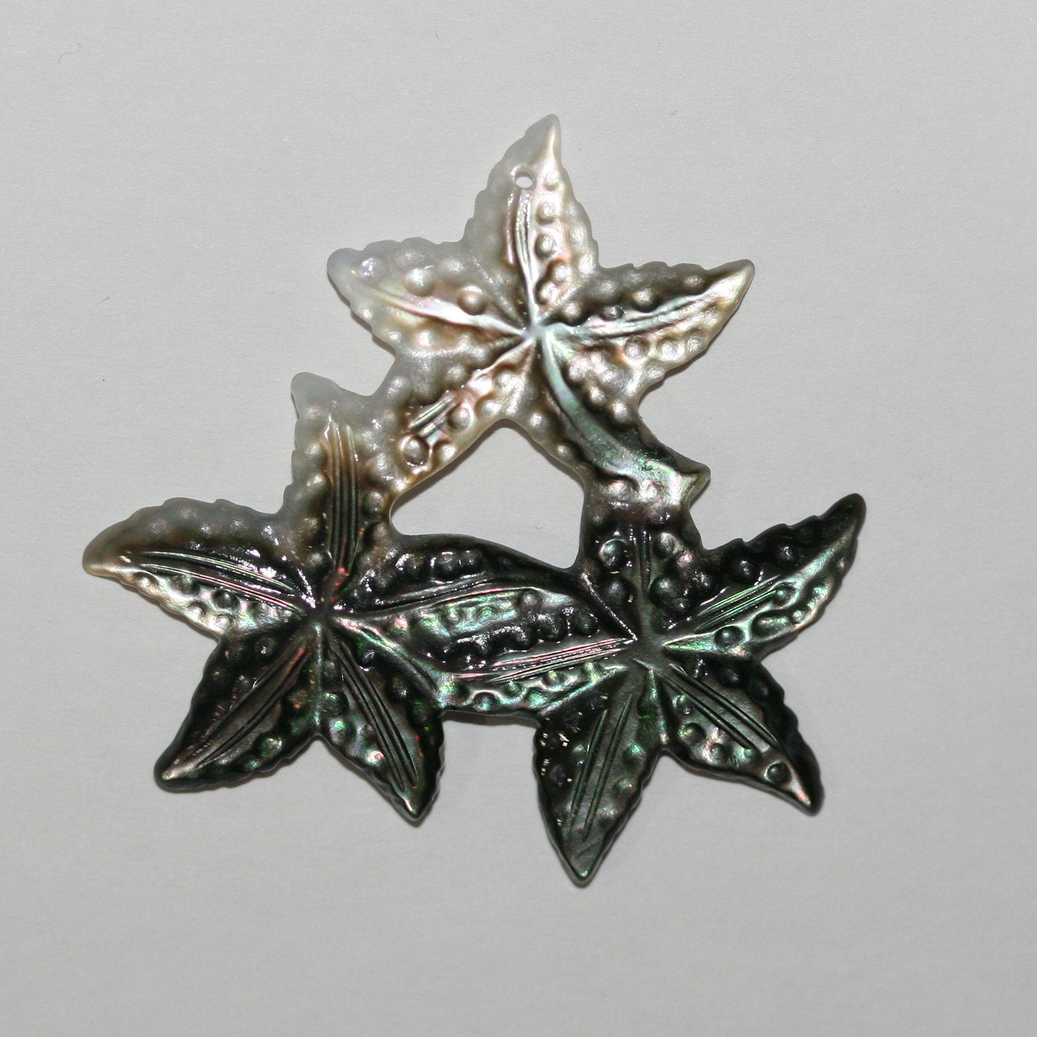 Brown MOP Pendant 42mm.