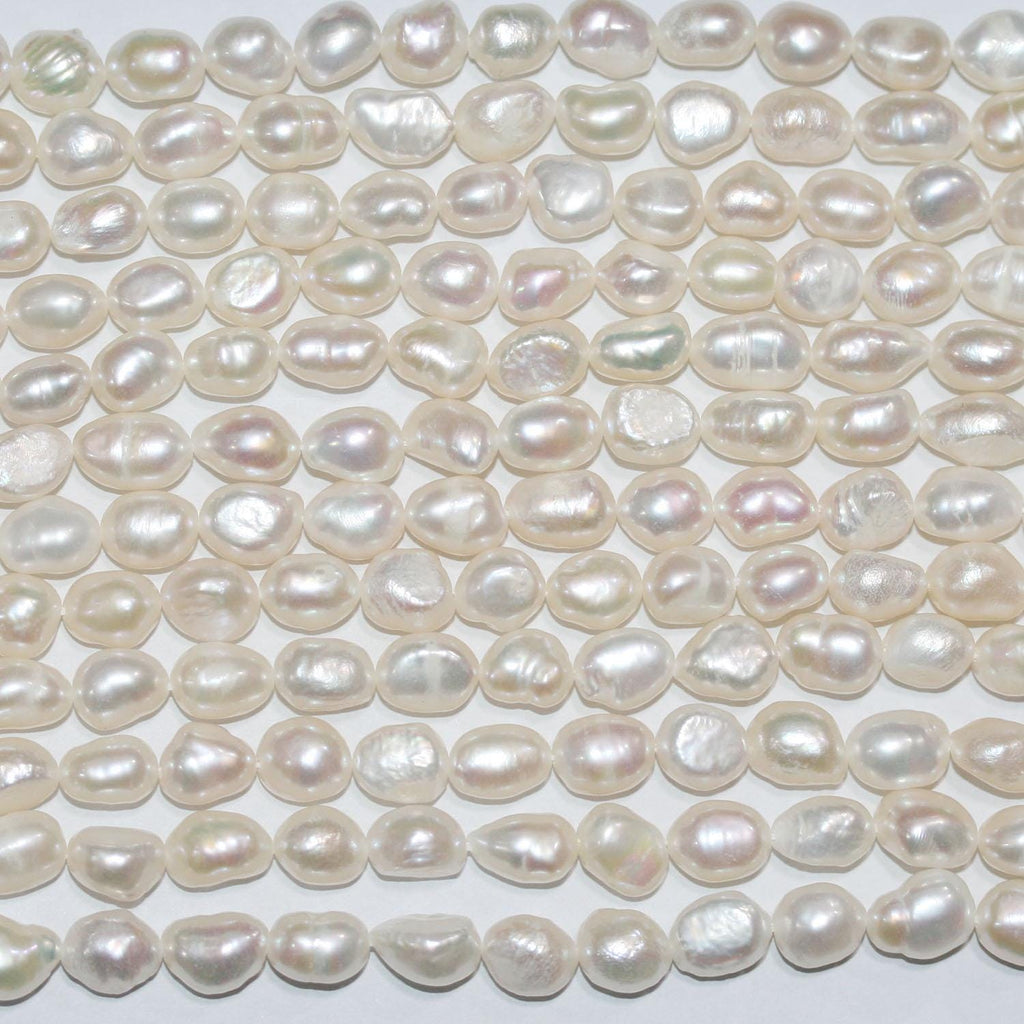 13" St Freshwater Baroque Pearl 6-7mm.Approx.-Strand 34cm  -Natural Pearls wholesale Prices