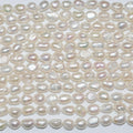 13" St Freshwater Baroque Pearl 6-7mm.Approx.-Strand 34cm  -Natural Pearls wholesale Prices