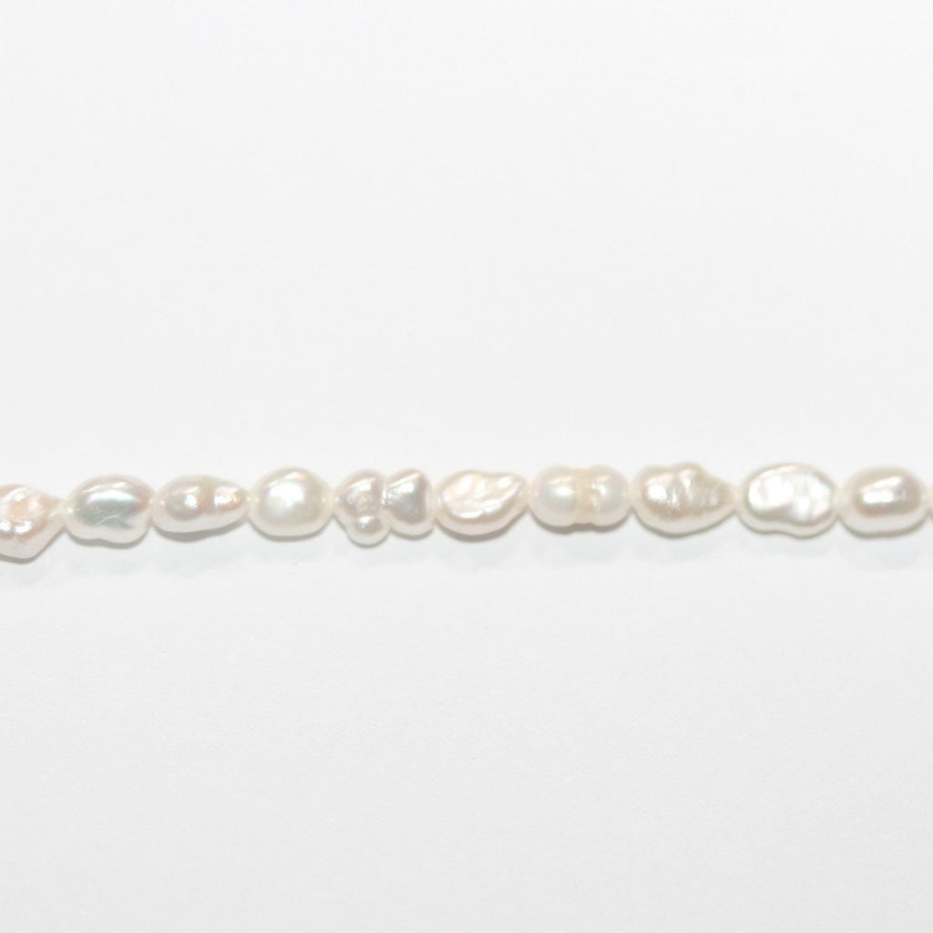 12" St Baroque Pearl Beads 3-3,5mm -Strand 36cm -Natural Pearls wholesale Prices