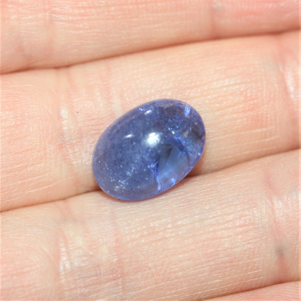 Tanzanite Oval Cabochon 14.4x10.2mm. (8.86ct.) - Natural Gemstone-Tanzania