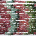 13" St Tourmaline Faceted Rondelle Beads 4x2mm. Approx. -Strand 35cm