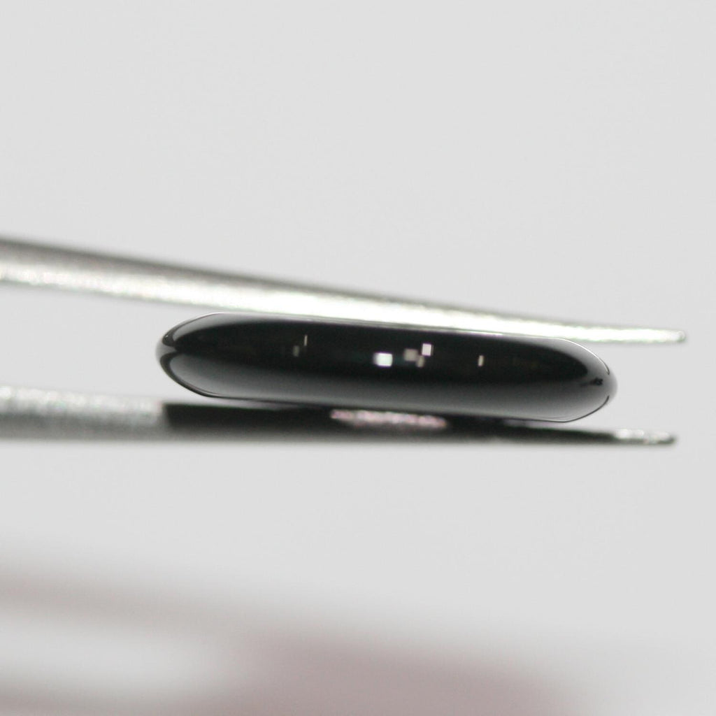 Pendentif en forme de donut lisse en onyx 14 mm (10 pièces)