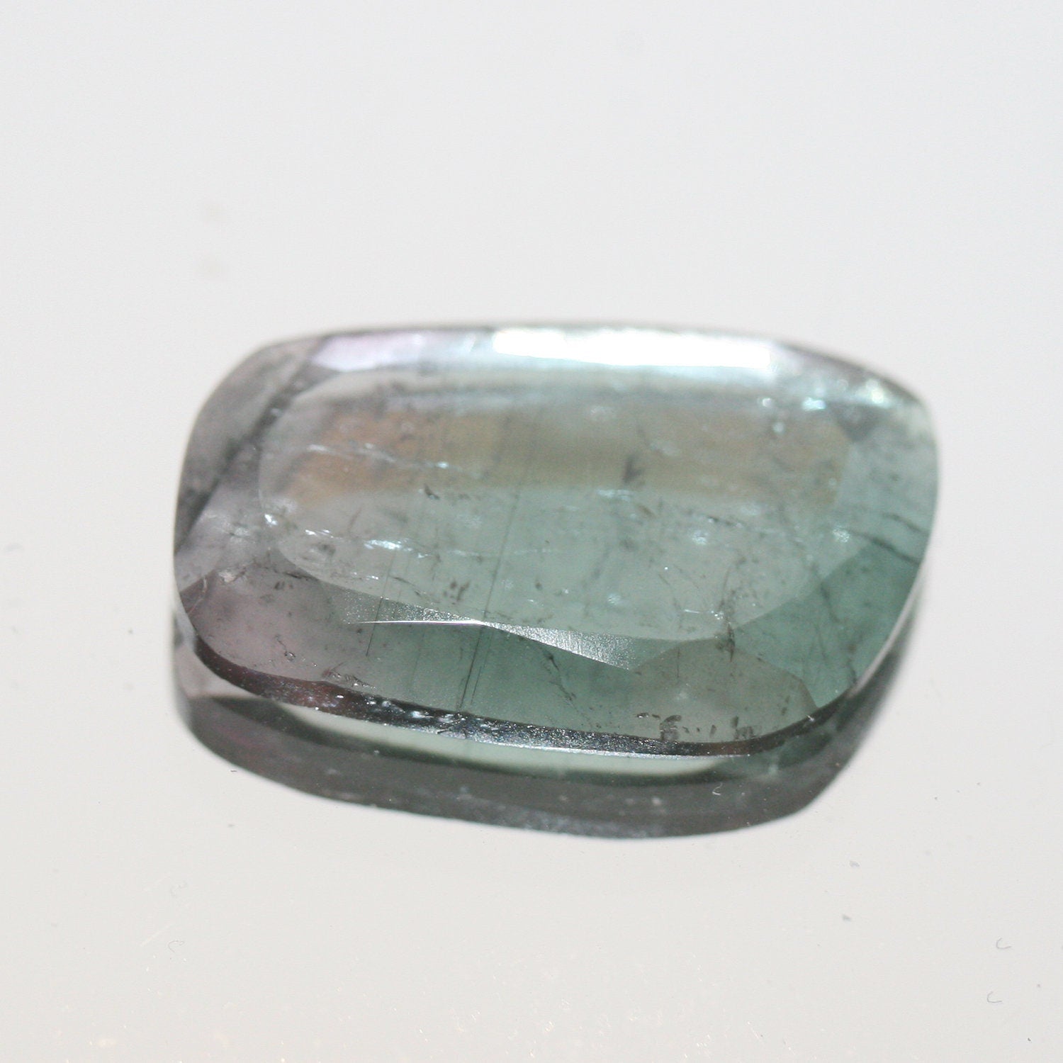 Bicolor Pink And Green  Watermelon Tourmaline  17.3x11.5mm.Approx. Cabochon 5Ct- Untreated Stone- Rare Color- Watermelon Tourmaline