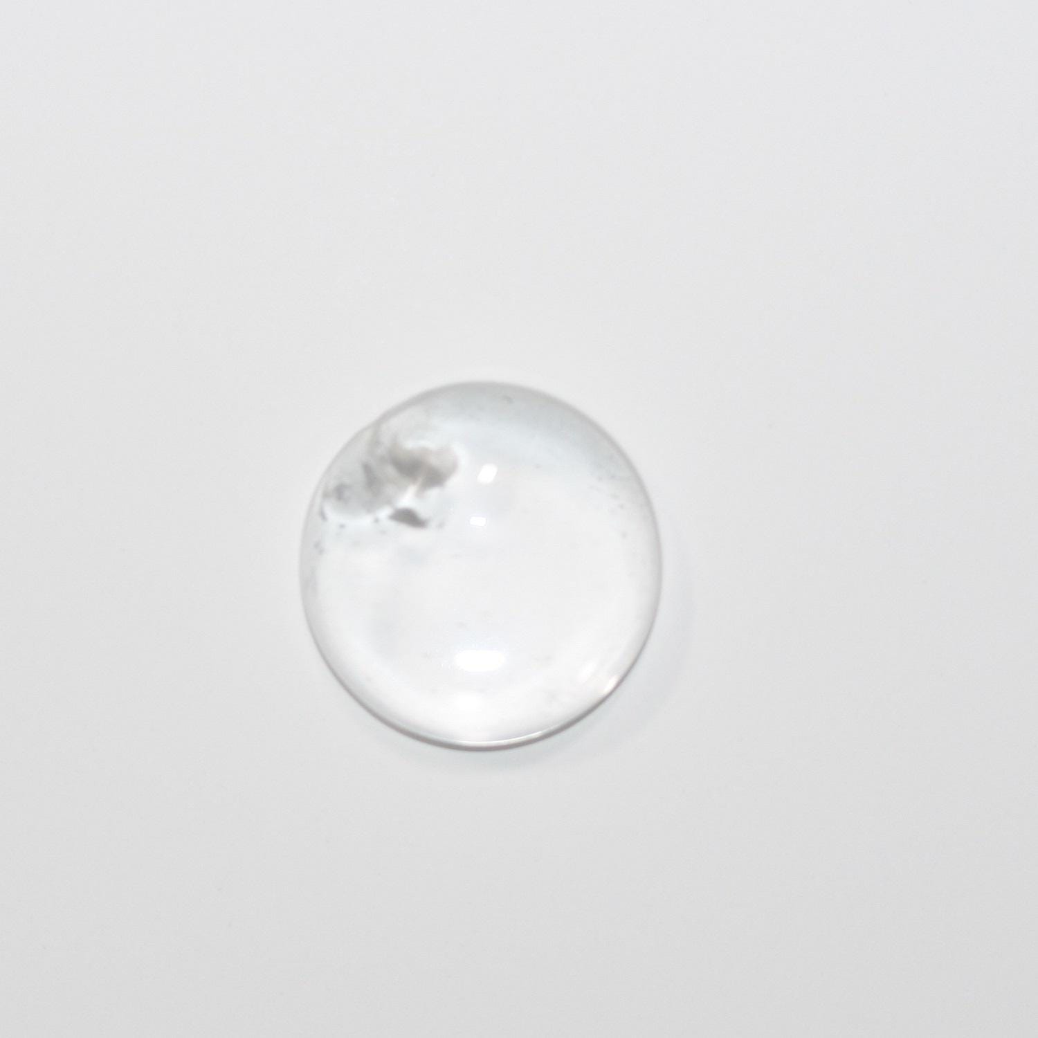 Rock Crystal Quartz Smooth Round Cabochon 16mm. (4 Pieces).