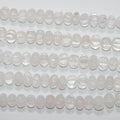 13" St Rock Crystal Carved Pumpkin Beads 14x9mm.Approx.- Strand 34cm.