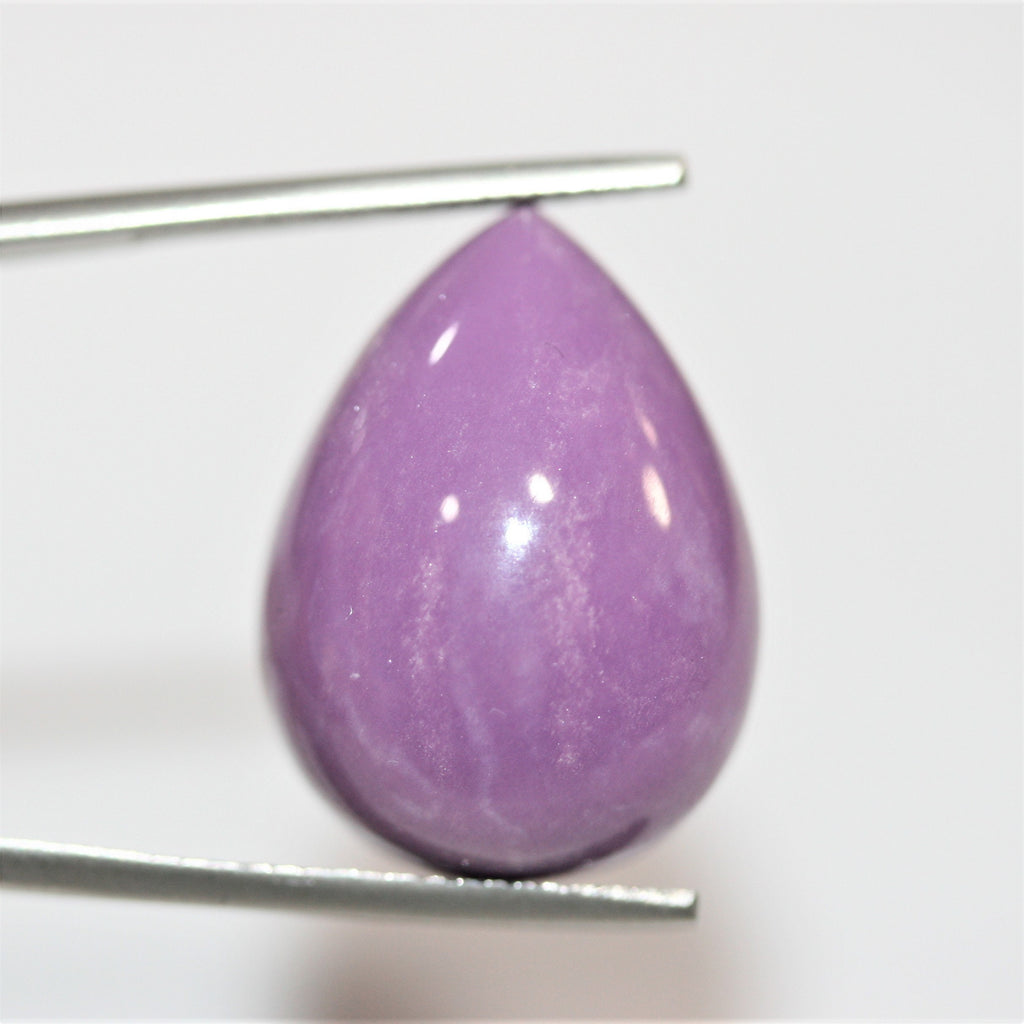 Phosphosiderite Drop Cabochon 25x18.4mm. (36.3ct.) Natural Gemstone Rare Gemstone