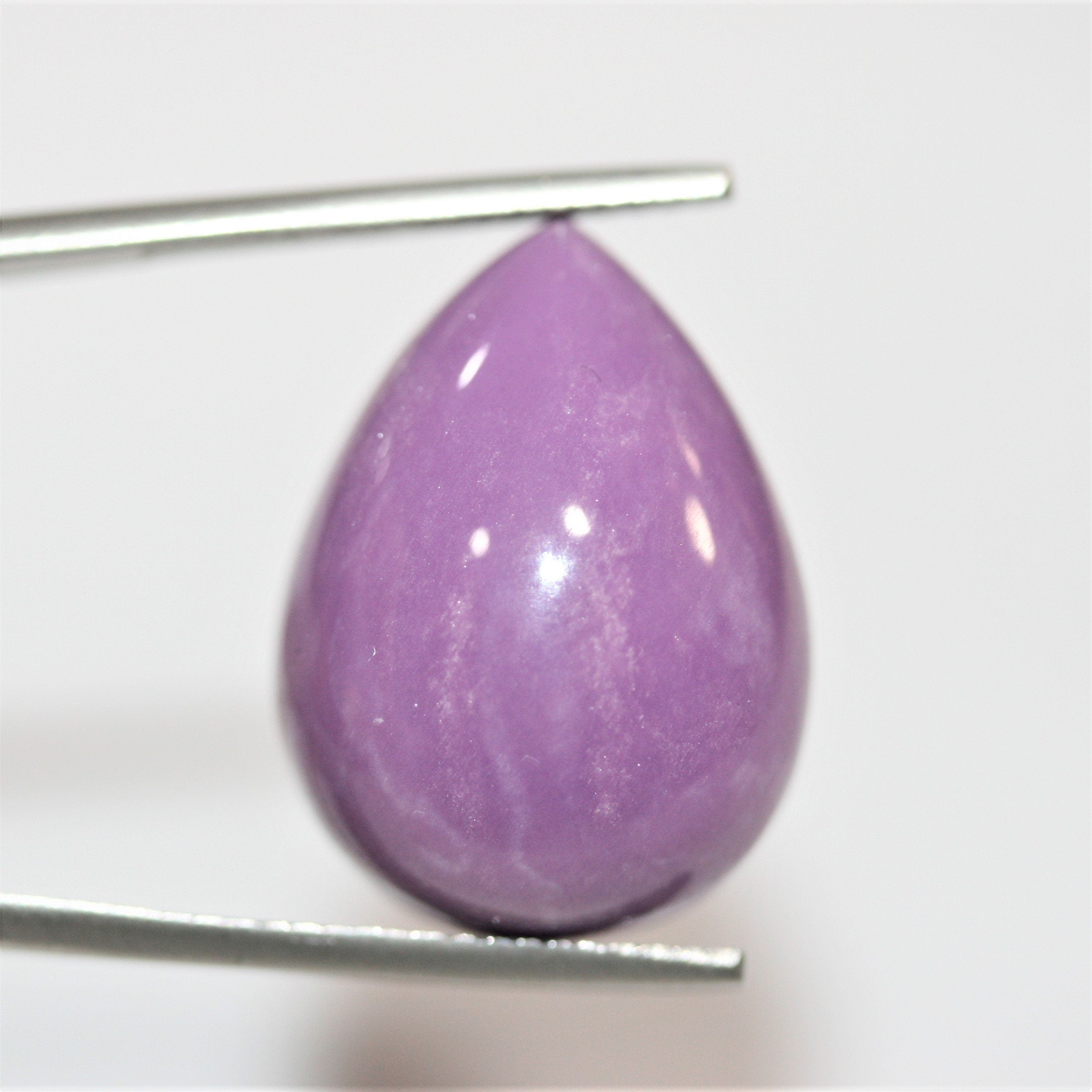 Phosphosiderite Drop Cabochon 25x18.4mm. (36.3ct.) Natural Gemstone Rare Gemstone