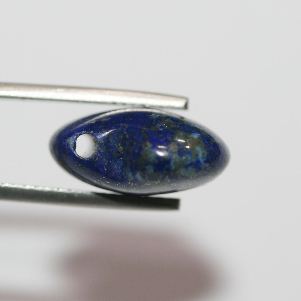 Pendentif cœur lisse en lapis-lazuli 15-16 mm