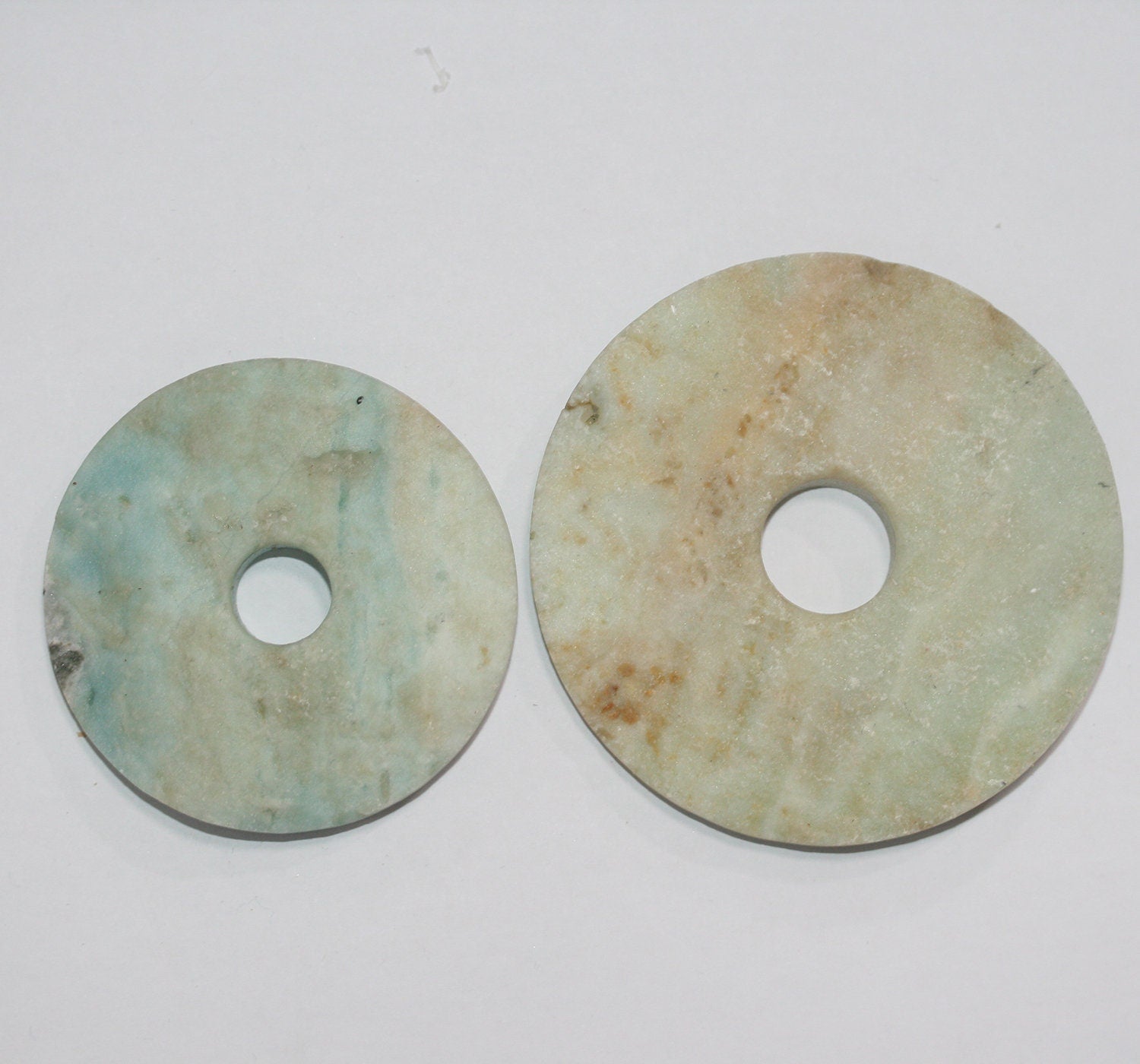 Colgante de Amazonita sin pulir 55-70 mm aprox.