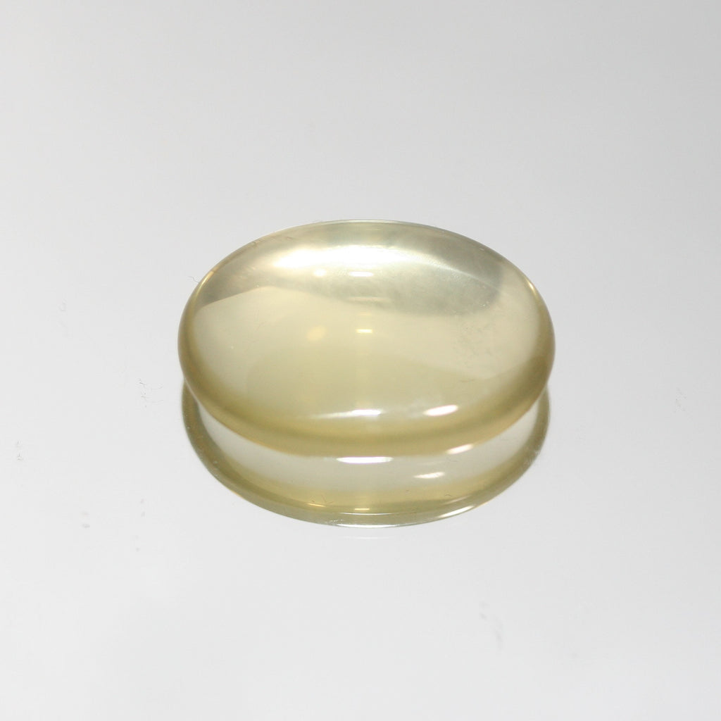Lemon Quartz Smooth Oval Cabochon 21.8x15.6mm. (16.3ct.)