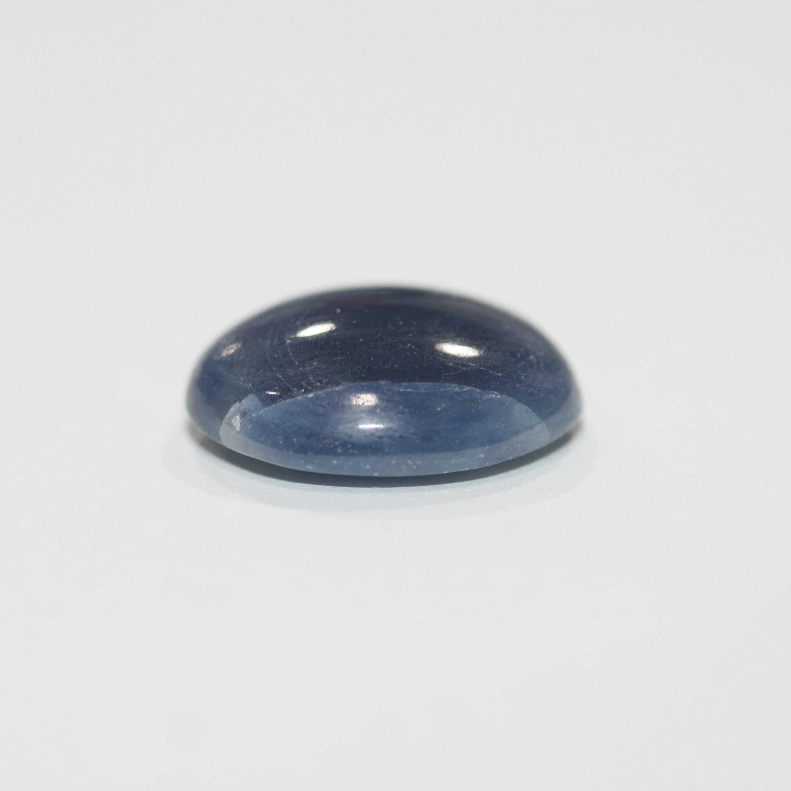Big Untreated Natural Blue Sapphire  Cabochon 18.5x15.3mm 20.13ct- Natural Untreated Gem- Jewelry Supplier- Top Blue