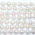 14" St Baroque Pearl Beads 10x7mm Approx. -Strand 38cm  -Natural Pearls wholesale Prices