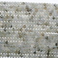 13" St Crysoberyl Faceted Rondelle Beads 3x2mm.-Strand 35cm