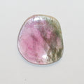Watermelon Tourmaline Oval Flat Cabochon 16x14.5mm.(2.9ct.)