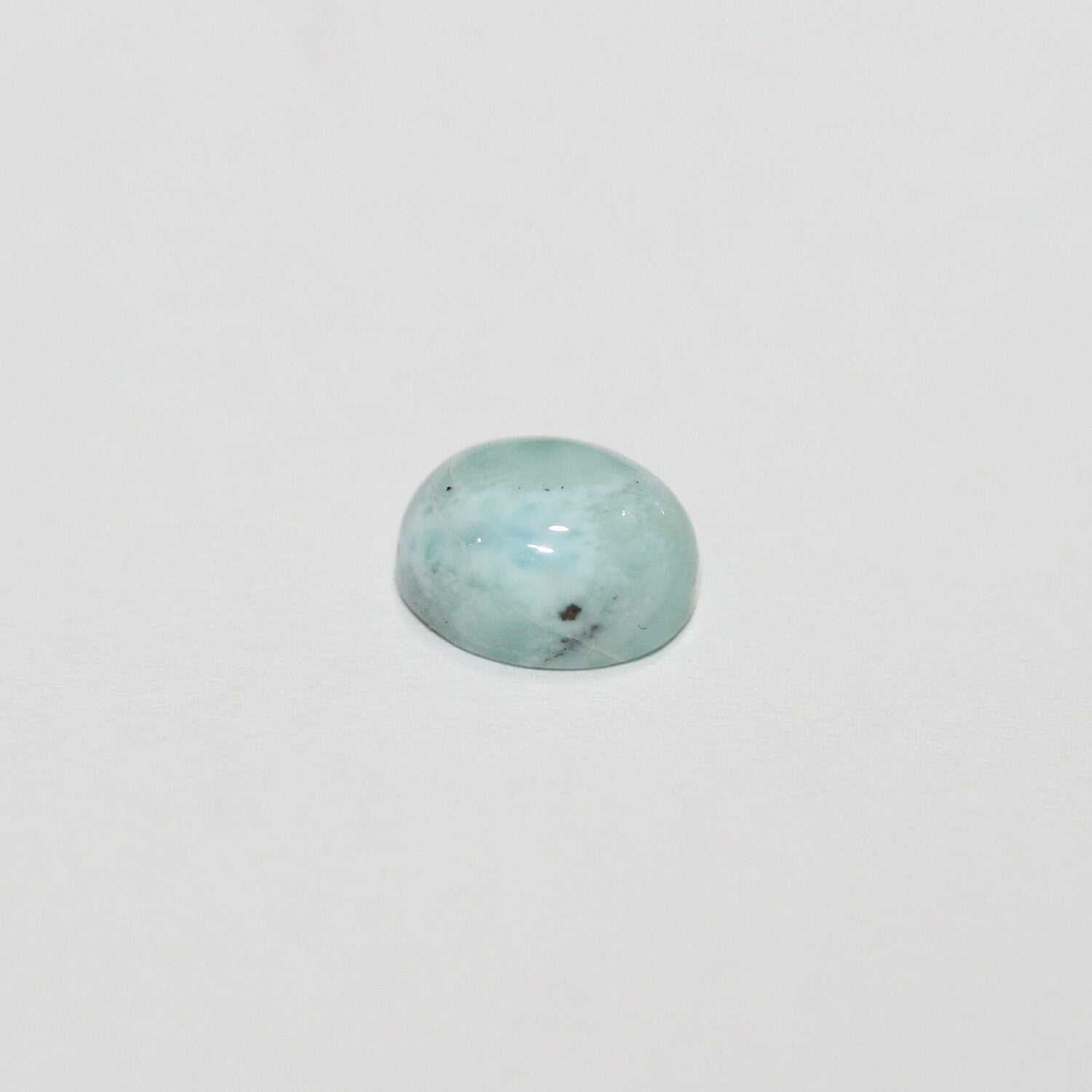 12Pcs Lot Larimar Oval Cabochon 8x6mm. (12 pcs.).
