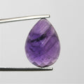 Amethyst Faceted Drop Cabochon 20x15mm. (13.18ct.)