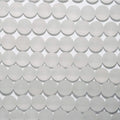 Perles rondes en cristal de roche St, finition mate lisse, 6 mm, 15 pouces (38 cm) - Fil de 40 cm