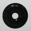 Pendentif Donuts en onyx lisse 45 mm