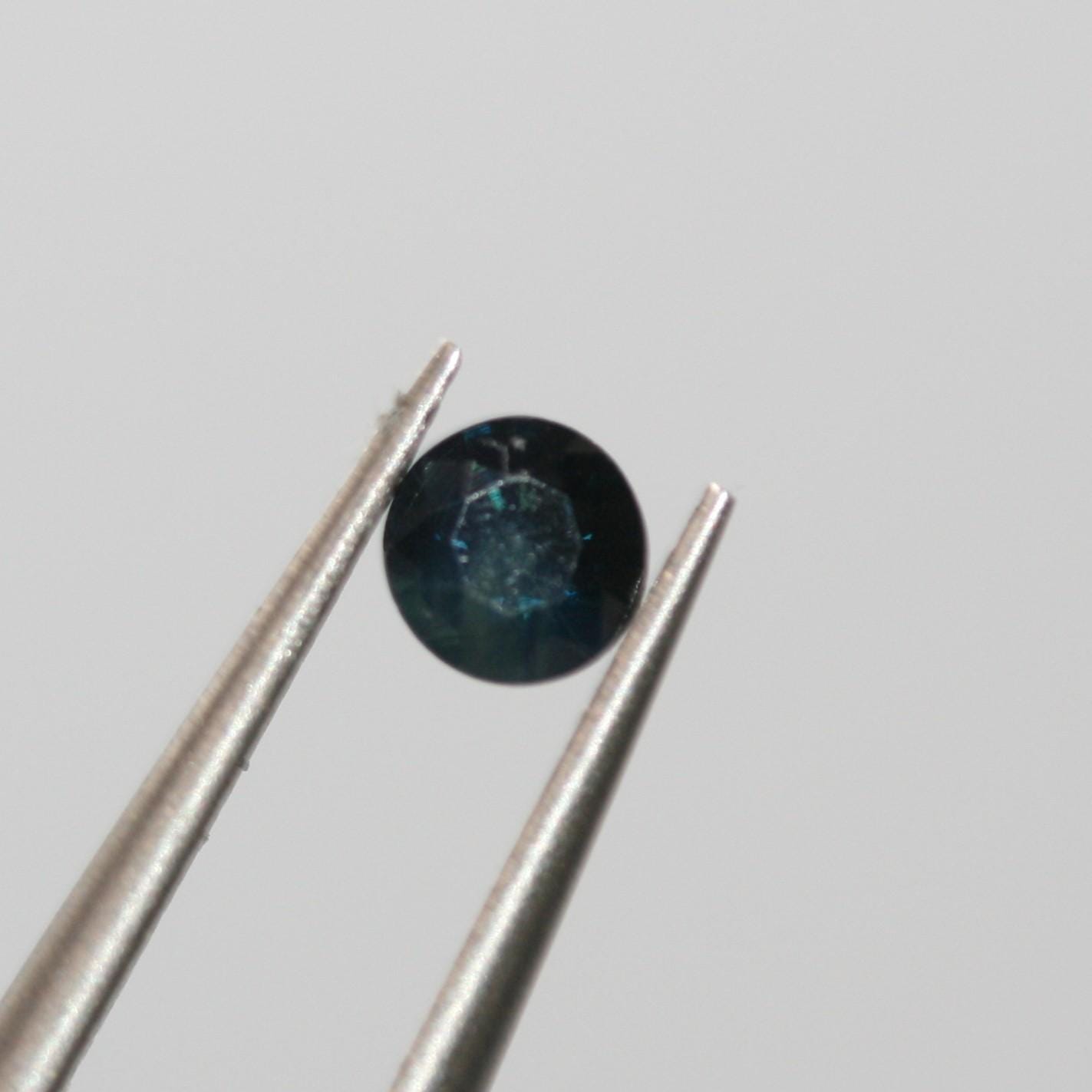 10 pcs Lot of Blue Sapphire Faceted Round 3.5mm. (10 pcs)