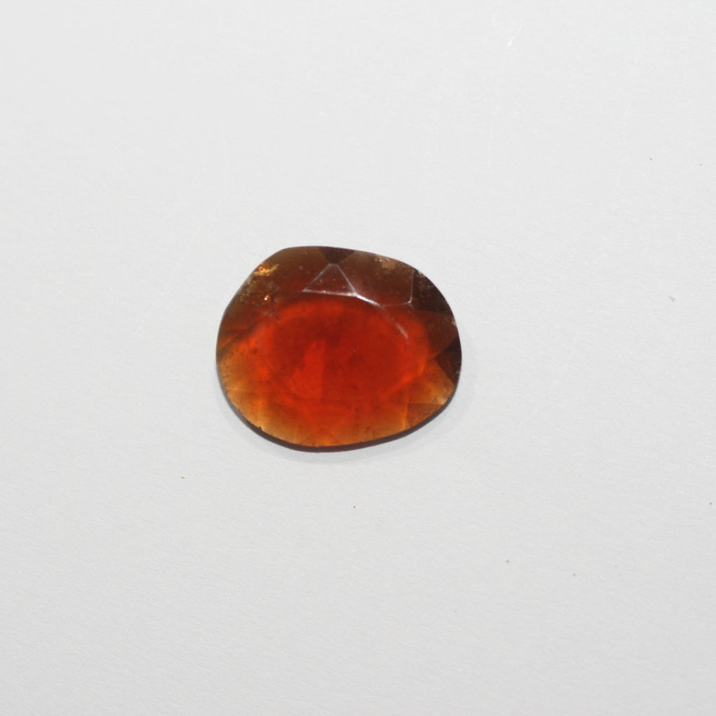 Faceted Oval Hesonite Garnet Cabochon 16.5x13.5mm. (7.12ct.)