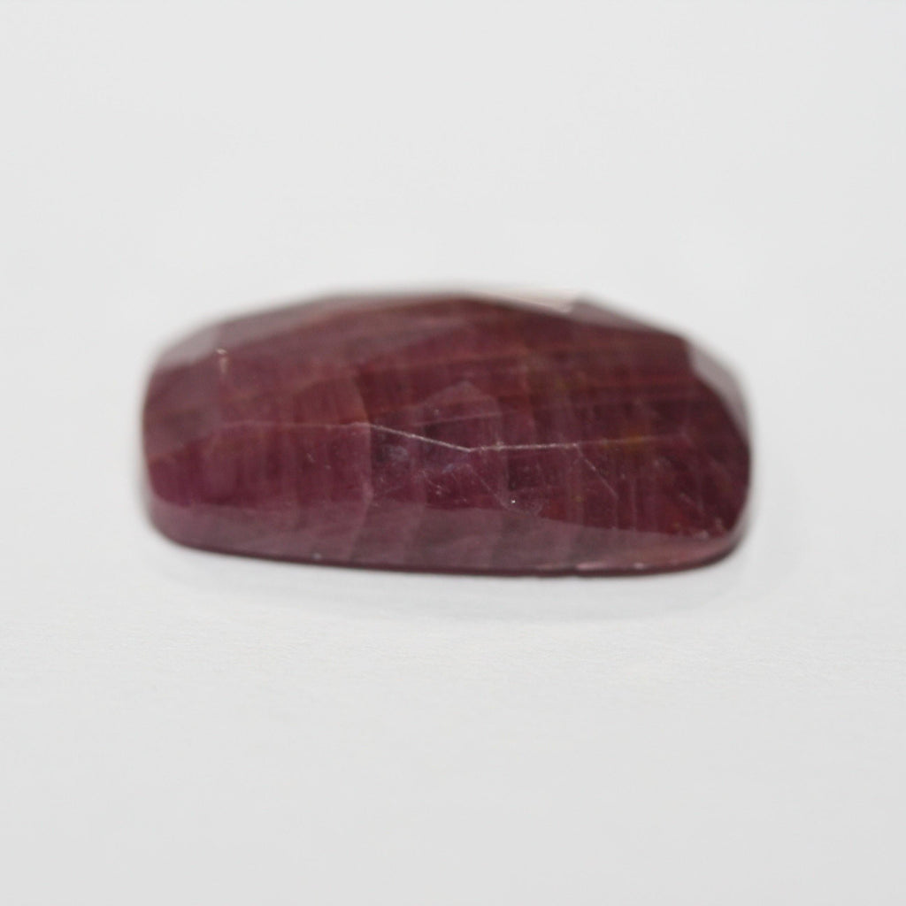 Ruby Faceted Rectangle Cabochon Pink Cut 17.5x10mm. Approx. (11.53Ct).