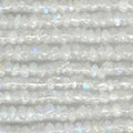 14" st Moonstone  Smooth Rondelle Beads5x3mm. Approx.-Strand 38cm