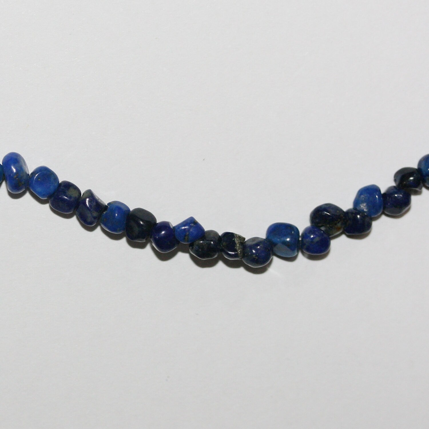 14" St Lapis Lazuli Smooth Nugget Beads 3-4mm.-Approx.-Strand 38cm.