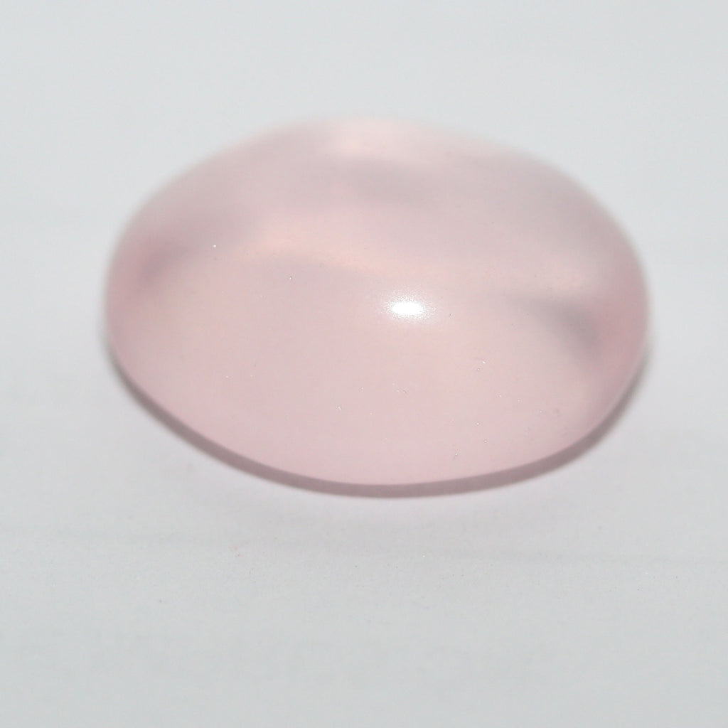 Rose Quartz Oval Cabochon 16.5x13.5mm.-(12.3ct)
