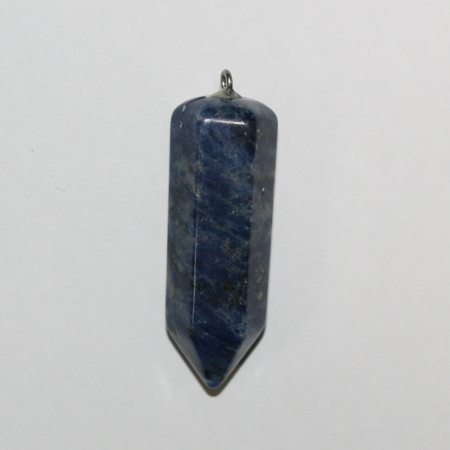 Pendentif prismatique en sodalite 45x14mm.Approx.