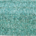 14" St Greenish blue Apatite Faceted Rondelle Beads 4x3mm.-Strand 37cm