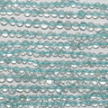 12" St Aquamarine Smooth Round Beads 2.5-3mm.-Strand 33cm.