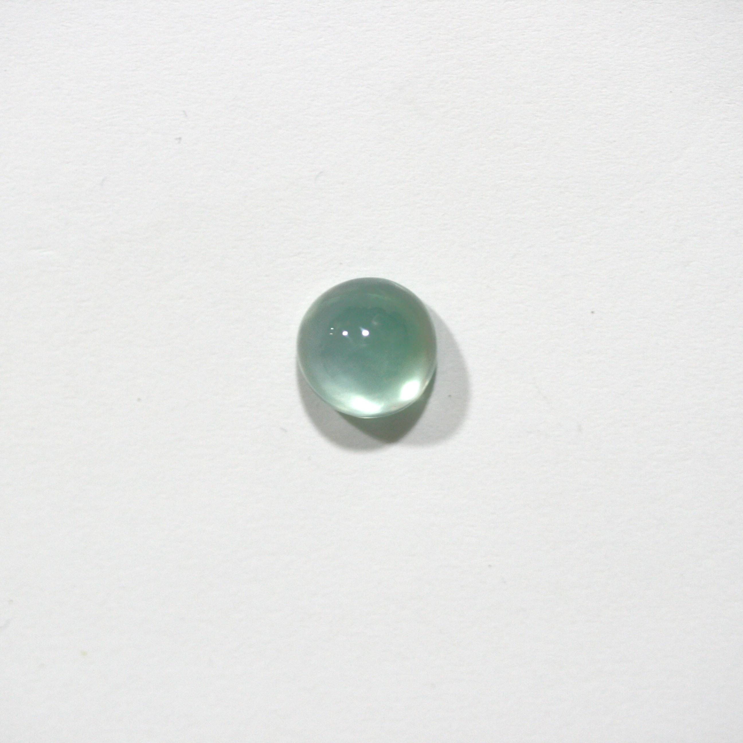 Prehnite Round Cabochon 11mm 7.08ct One Of A kind
