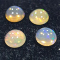 Wello Ethiopian Opal Lot Round Cabochon 7mm. (4pcs)  -Gemstone Parcels-Loose Stones Wholesale Price