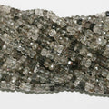Perles rondelles à facettes en quartz tourmaline St, 14 pouces (environ 5 x 4 mm) - Longueur du fil : 36 cm