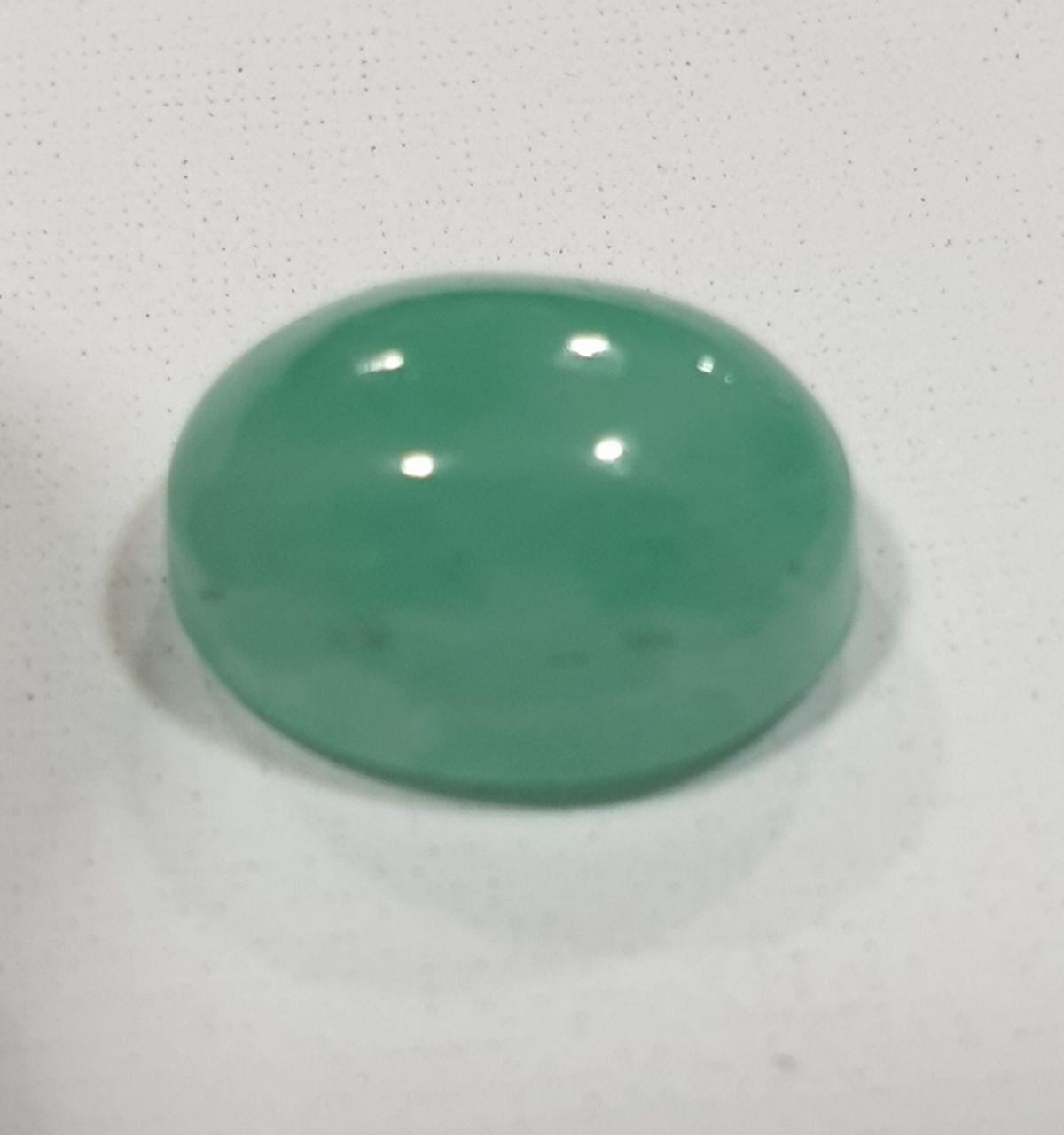 Emerald Oval Cabochon 10.1x8x5mm 3.21ct  Deep Color- Jewelry Supplier Wholesale