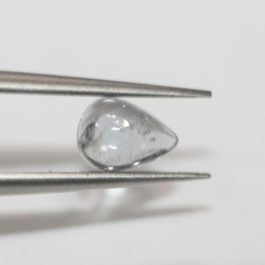 Tourmaline Lot Drop Cabochons 7x5mm.-(4pcs)  -Gemstone Parcels-Loose Stones Wholesale Price-Natural Gems