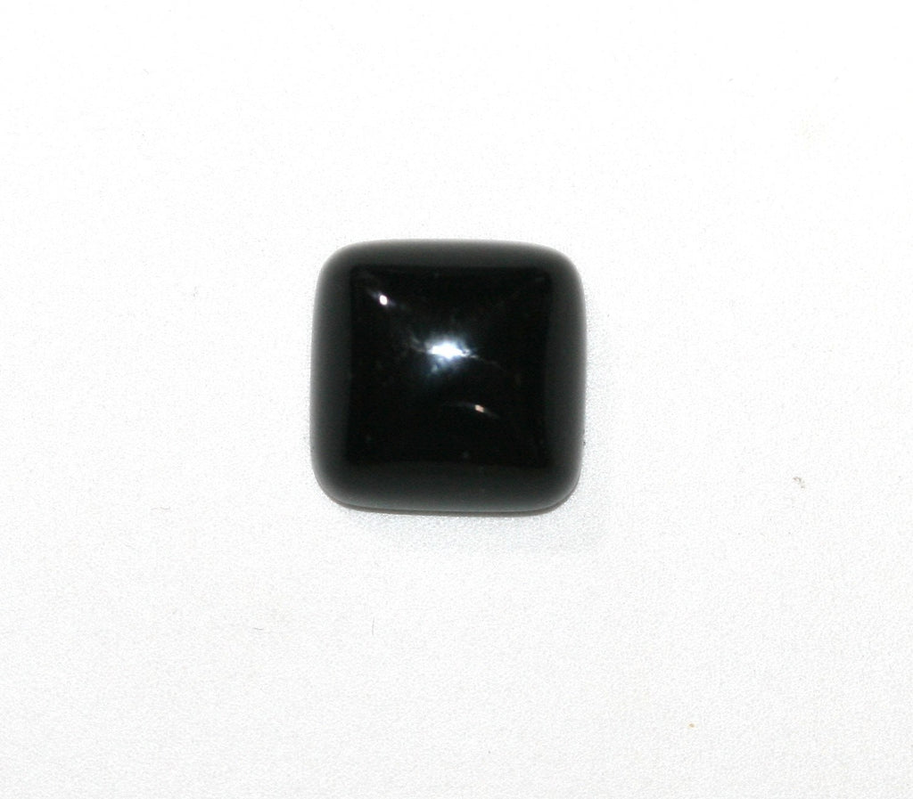 10 Pcs lot Onyx Square Cabochon 10mm. (10 pcs.)