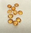 10 Pcs Lot Spessartine Garnet Smooth Oval 5x4mm. Natural Gems