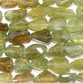 14" St Grossular Garnet Faceted Nugget Beads 13x10mm.Approx.-Strand 37cm