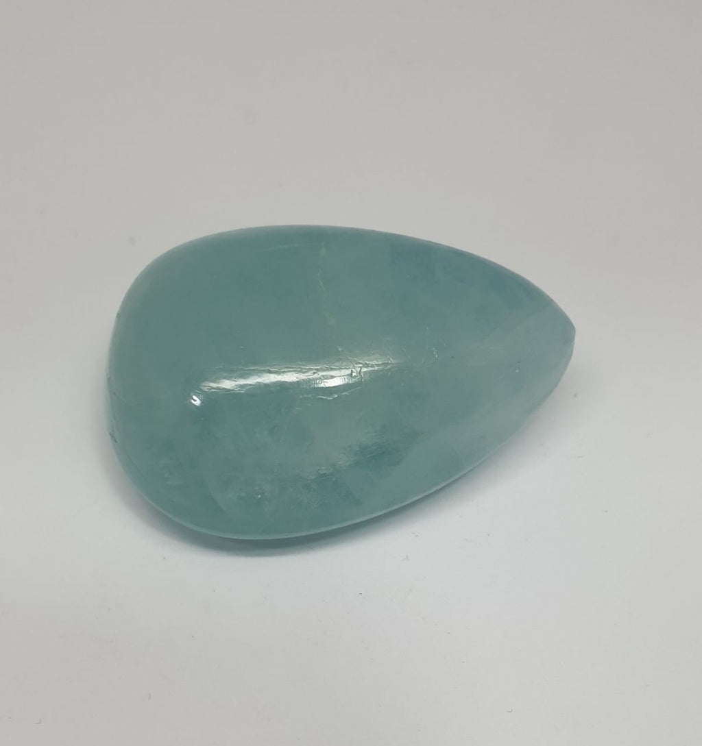 Huge Blue Great and Big Aquamarine 39xx23.25x11.7mm DopLong Cabochon. Aquamarine 125.66Cts Loose Gemstone Cabochon.