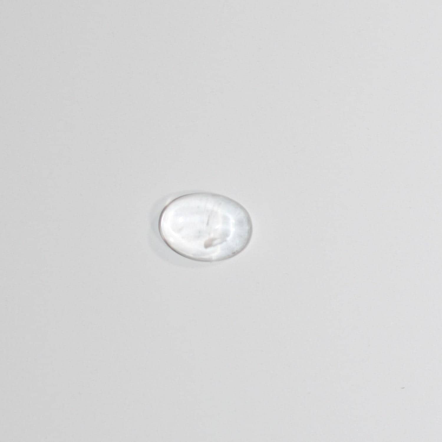 Rock Crystal Quartz Smooth Oval Cabochon 8x6mm. (10 Pieces).