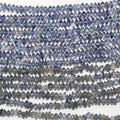 13" St Iolite Smooth Rondelle Beads 3-5x2mm.-Strand 33cm.-Item. 1314