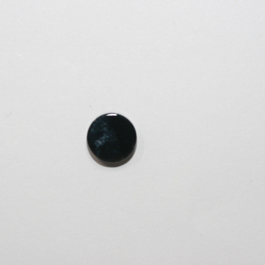 Onyx Smooth Disc Cabochon 7mm. (15 Pieces).