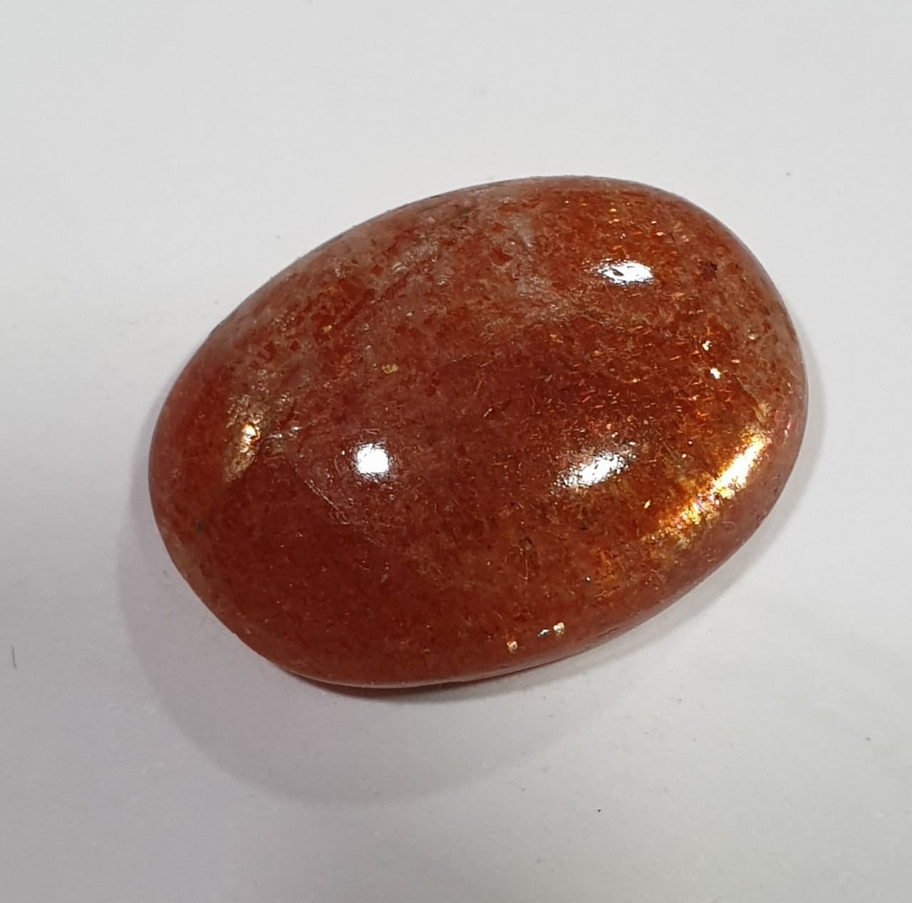 Natural Orange  Sunstone Cabochon 12x10mm Top Quality Designer Piece