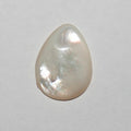 Lote de 6 cabujones de nácar MOP en forma de gota, 16 x 12 mm. (6 uds.)