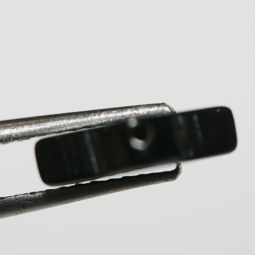 Lote de 8 piezas de estrellas lisas perforadas a medias de 12 mm (4 pares)