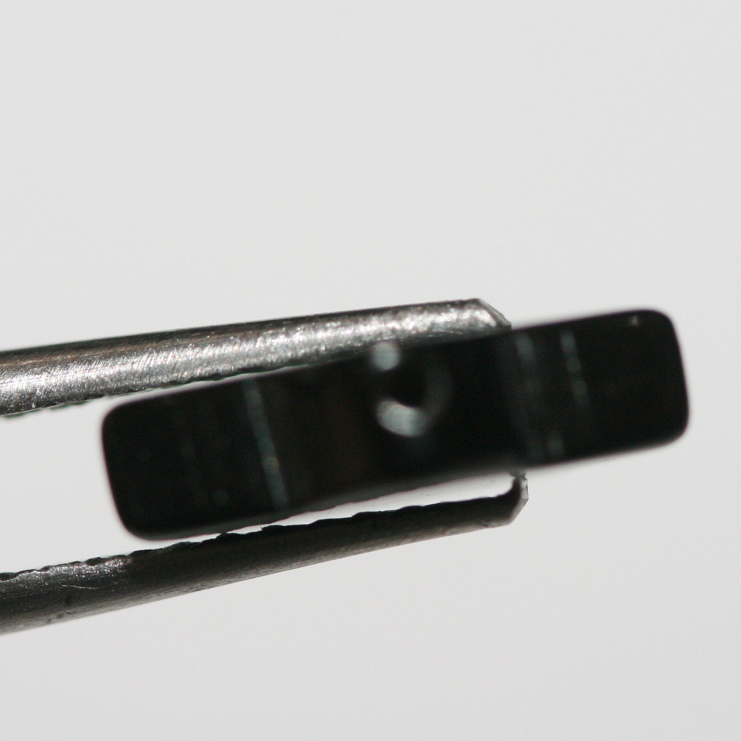 Lote de 8 piezas de estrellas lisas perforadas a medias de 12 mm (4 pares)